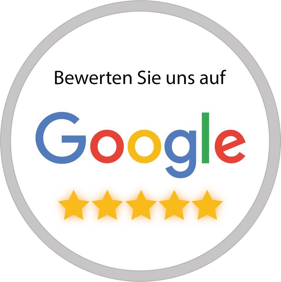 Bewerten Sie uns auf Google
